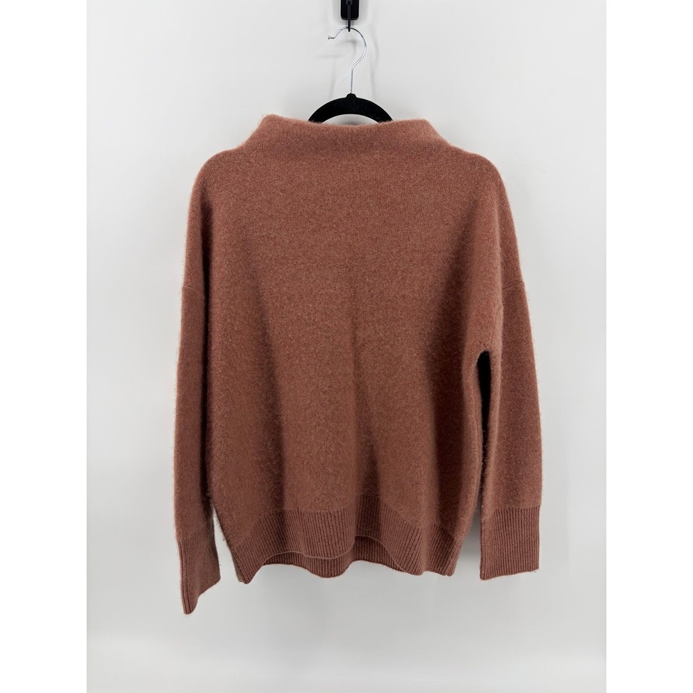 Vince, Funnel Neck, Cashmere Sweater, Oversized Long Sleeve, Size M, Dusty Rose